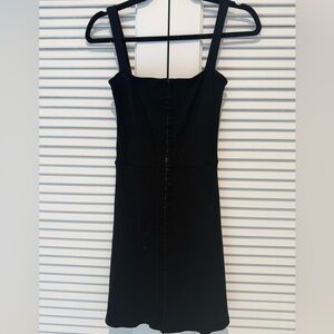 Reformation Black Knit Dress